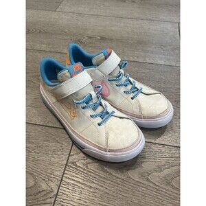 Nike Court Legacy Kids 3 Youth White Orange  DZ2814-100 Sneakers Athletic No Tie